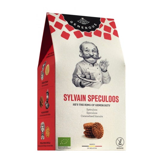 Generous Sylvain Speculoos Biscuit Sans Gluten Eco 100g