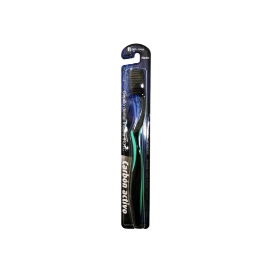 Brosse à dents en charbon actif Irisana 1 pc