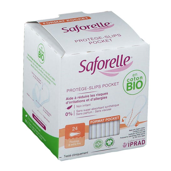 Saforelle Coton Protect Bio Protge Slips Pocket X24