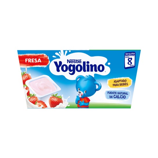 Dessert au lait Nestlé aux fraises 4uds
