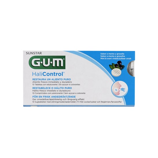 Gum HaliControl Pastilles 10 pastilles