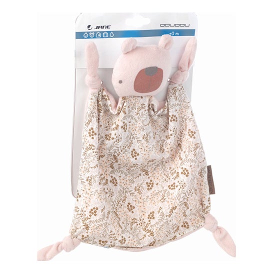 Jane Doudou Rose Fleur +0M 1 Unité