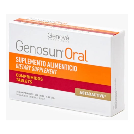 Genové Genosun Oral 30 comprimés Genové Genosun Oral 30 comprimés