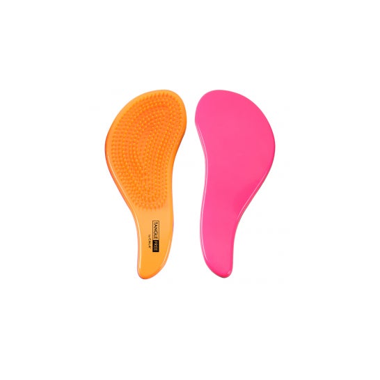 Brosse à cheveux sans emmêlement Néon Orange Rose vif