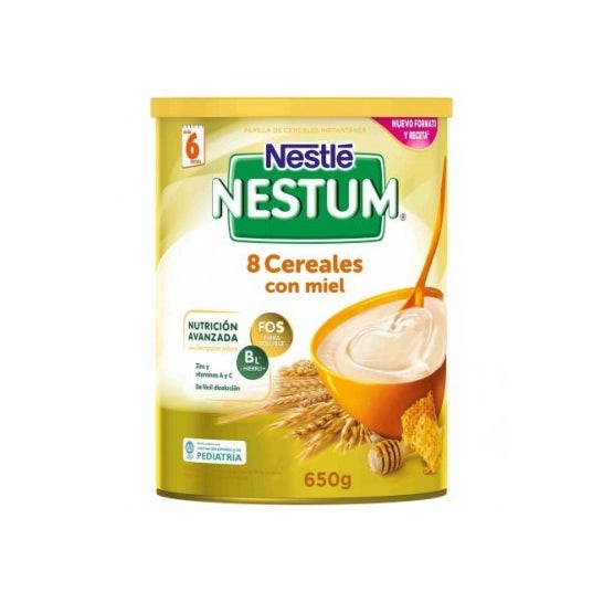 Nestum Expert 8 Céréales avec Miel +6m 2x650g