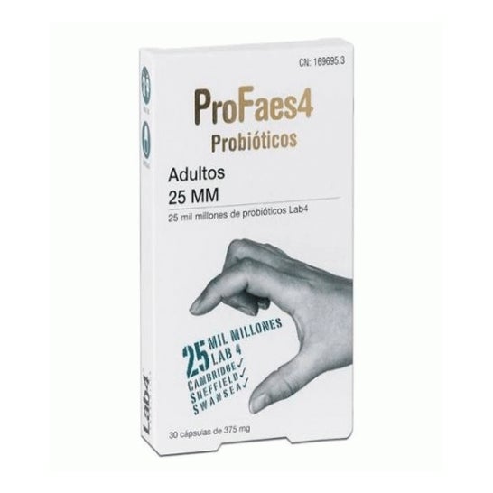ProFaes4 Probiotiques Adultes 25mm 30 Capsules