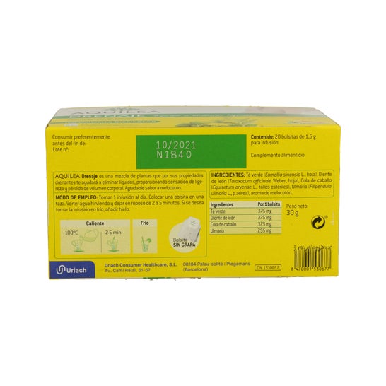 Aquilea Infusion Drainage 20 sachets