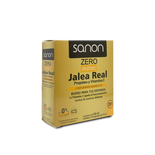 Sanon Jalea Real Propóleo y Vitamina C Zero 10amp
