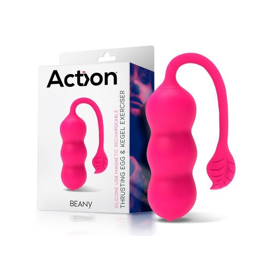 Action Beany Vibrating Egg 1ut