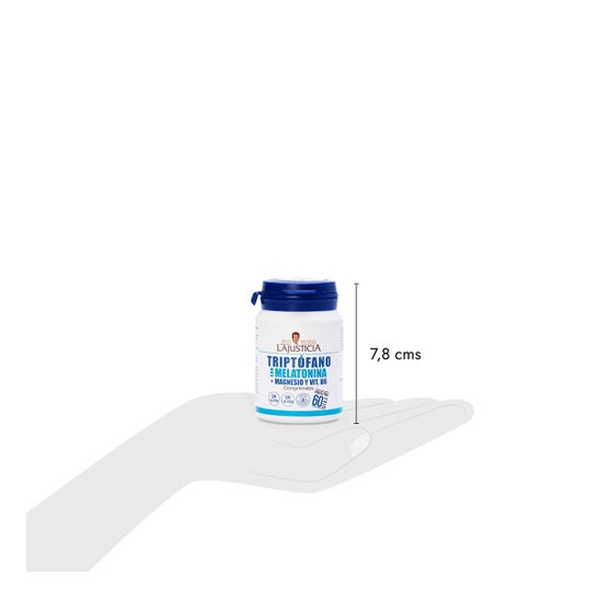 Ana Maria LaJusticia Tryptophane with Melatonin + Magnesium and B6 60 comp