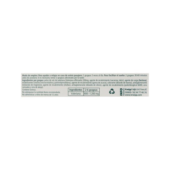 Kneipp Valeriana Classic 90 Ages