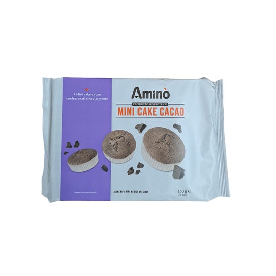 Amino Mini Cake Cacao Aprotéique 4x40g