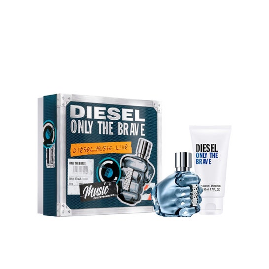 Diesel Only The Brave Eau Toilette 50ml + Gel douche 100ml