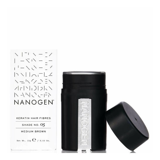 Nanogen Fibres Kératine Brun Moyen 15g