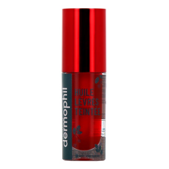 Dermophil Indien Huile pour les lèvres teintée rouge 5 ml