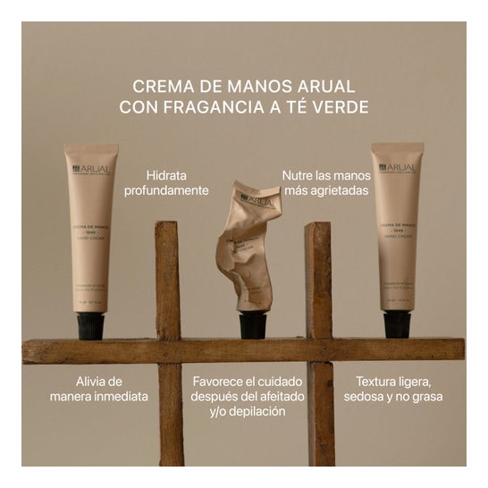 Arual Crème Mains Parfum Thé Vert 30ml