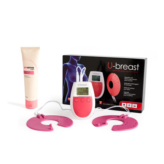 U-Breast Électrostimulation + Procurves Plus Crème 100ml