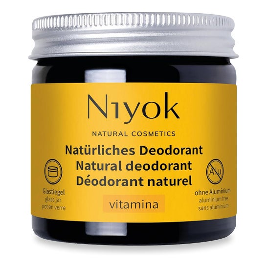 Niyok Déodorant antitranspirant Vitamine 2-en-1 40 ml