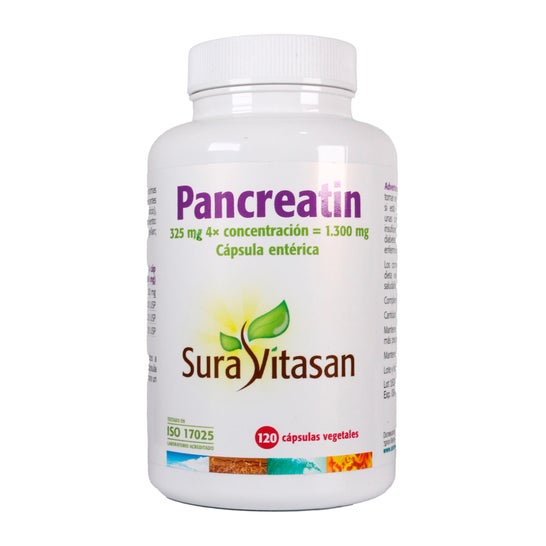 Sura Vitasan Pancréatine 120 gélules