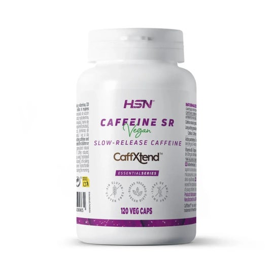 HSN Cafeína de Liberación Prolongada 400mg Caffxtend® 120vcaps