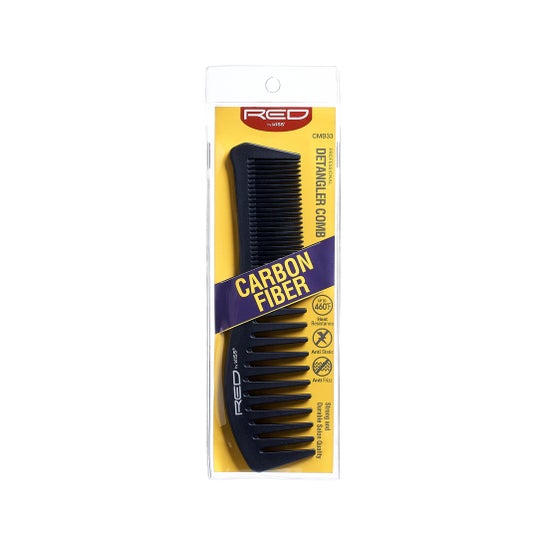 Red By Kiss Carbon Fiber Detangler Comb 1ut