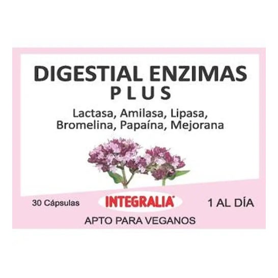 Integralia Digestial Enzymes Plus 30Caps Integralia Digestial Enzymes Plus 30Caps