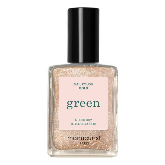 Manucurist Green Nail Polish Gold 15ml