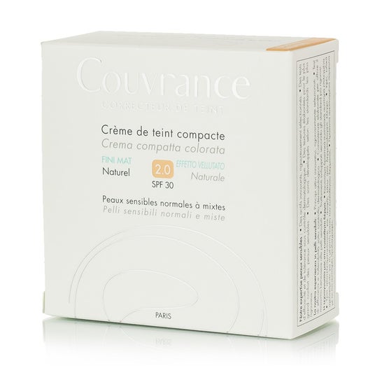 Avène Couvrance Crème De Teint Compacte Fini Mat Naturel 10g