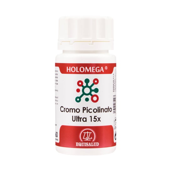 Equisalud Holomega Chrome Picolinate Ultra 15x 60 gélules