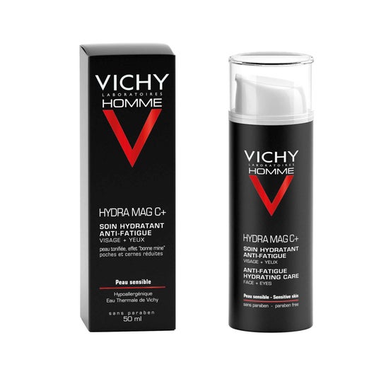 Vichy Homme Hydra Mag C Soin Hydratant Flacon 50 mL