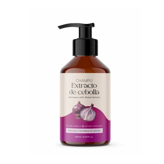 QKnatur Shampoing Extrait d'Oignon Rouge Anti-Chute 250ml