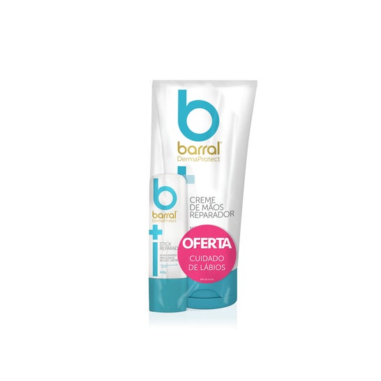 Barral DermaProtect Pack Creme Mãos 75ml + Stick Reparador 4.8g