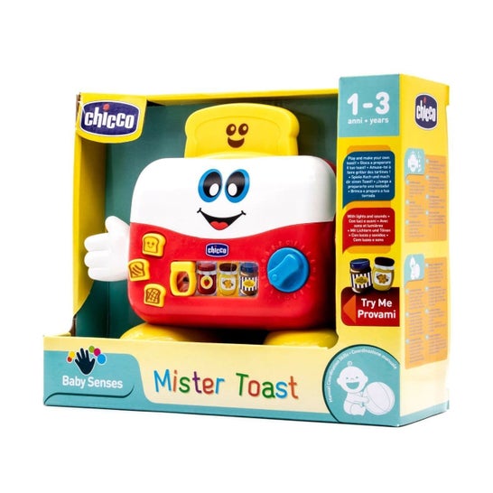 Chicco Brinquedo Mr. Tosta 1-3 Anos 1 Unidade