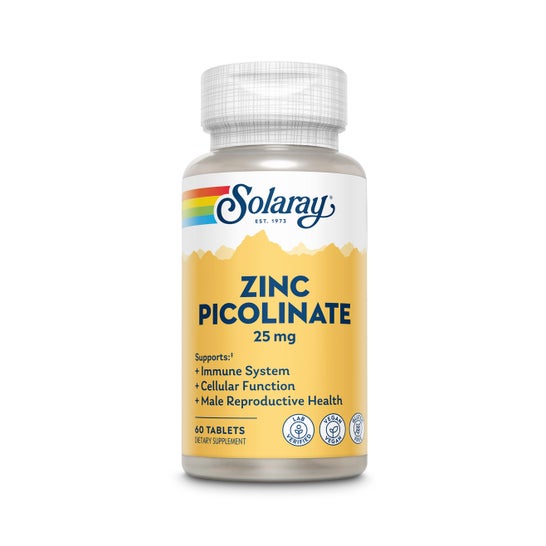 Solaray Zinc Picolinate 60 gélules végétales