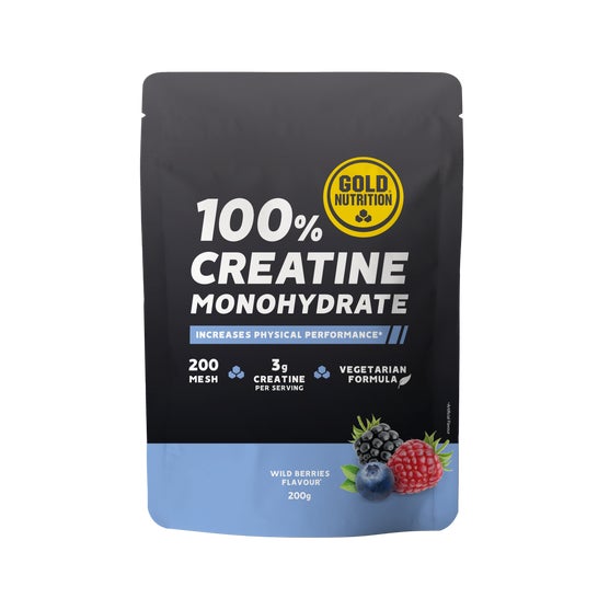 Gold Nutrition Créatine Monohydrate Fruits Rouges 200 g