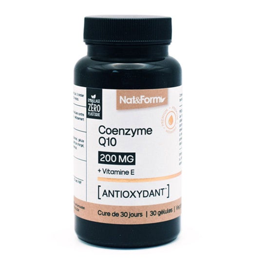 Nat & Form Coenzyme Q10 200mg 30 Gélules