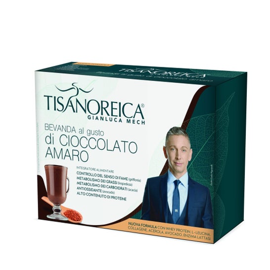 Gianluca Mech Tisanoreica Boisson Chocolat Noir 4x34g