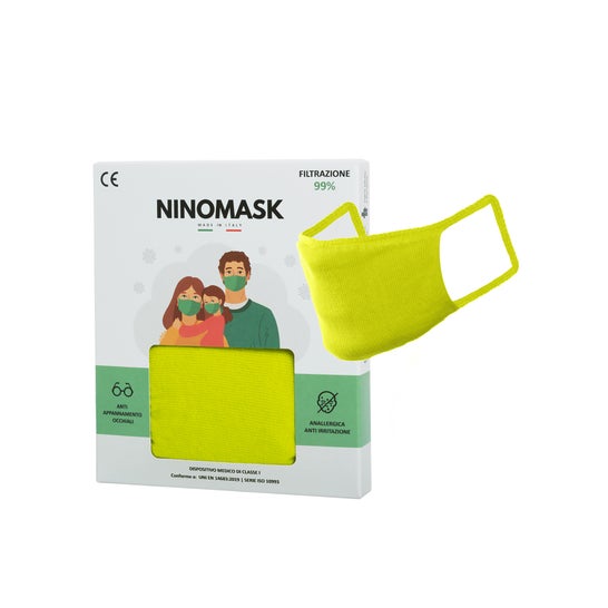 Ninomask Masque Femme Coloris Acide + 20 Filtres