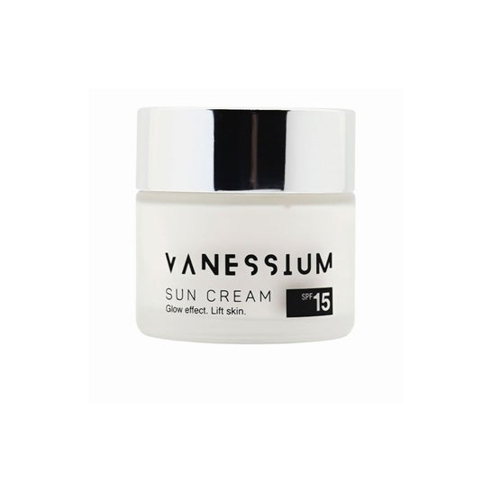 Vanessium Sun Cream CrÃ¨me Hydratante Eclaircissante SPF15+ 50ml