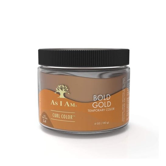 As I Am Curl Color Temporary Hair Color Bold Gold 182g
