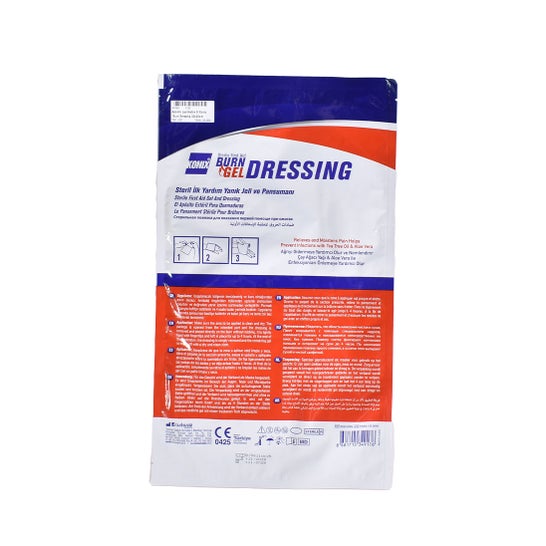 Konix Pansement pour Brûlures Burn Dressing 20x20 cm 1 ud