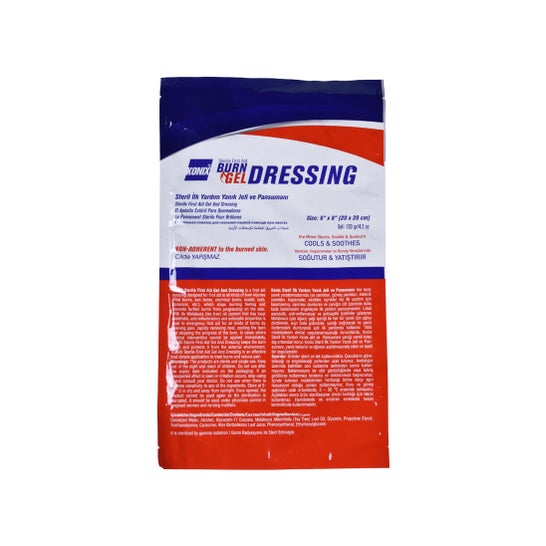 Konix Pansement pour Brûlures Burn Dressing 20x20 cm 1 ud