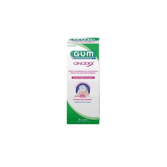 Gum Bain de bouche Gingidex 0.12% traitement d attaque