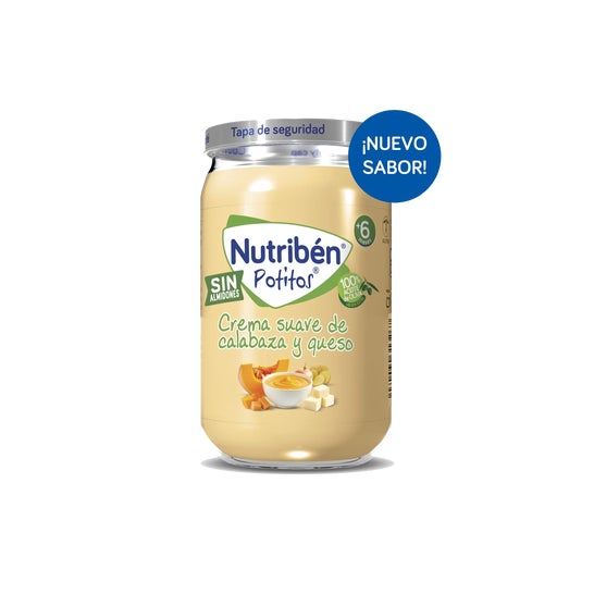 Nutriben Potitos Crème Douce Citrouille et Fromage 235 g