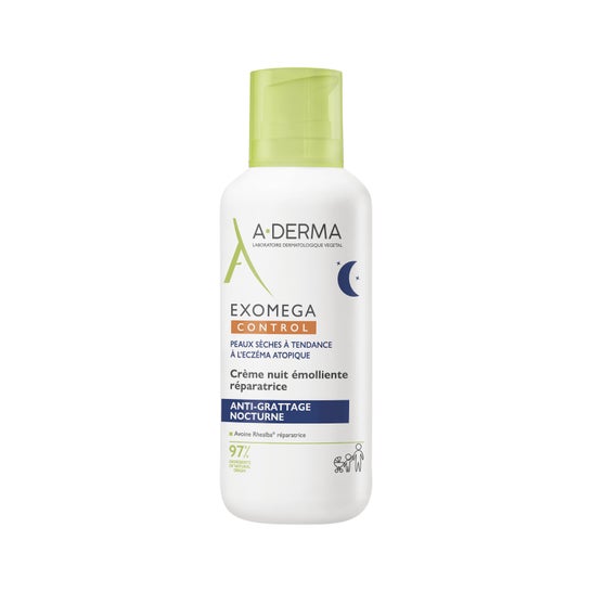 A-Derma Exomega Control Crème Nuit Émolliente Réparatrice 400ml