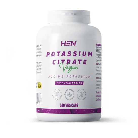 HSN Citrato de Potasio 200mg 240vcaps