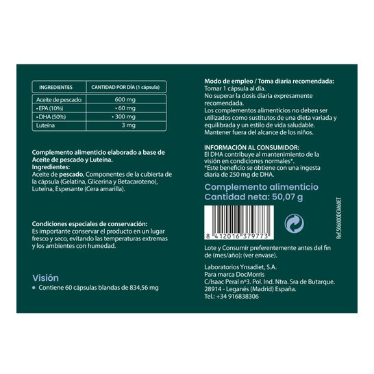 DocMorris Vision 60 Gélules