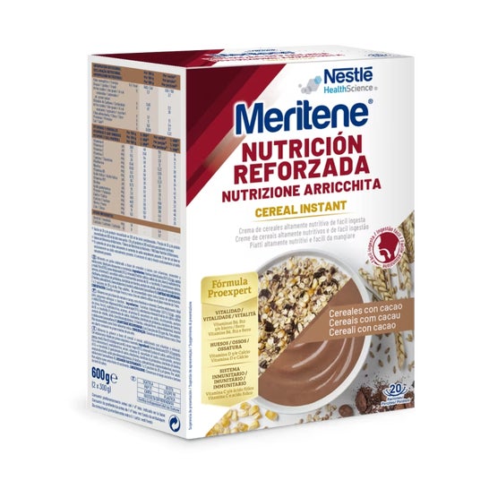 Céréales Meritene Céréales avec cacao 300g+300g