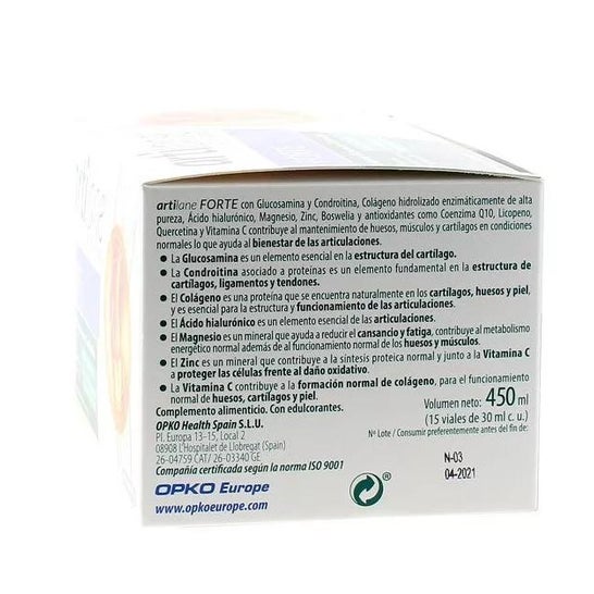 Artilane Articulations Forte 15 Flacons Monodose 30ml Artilane Articulations Forte 15 Flacons Monodose 30ml