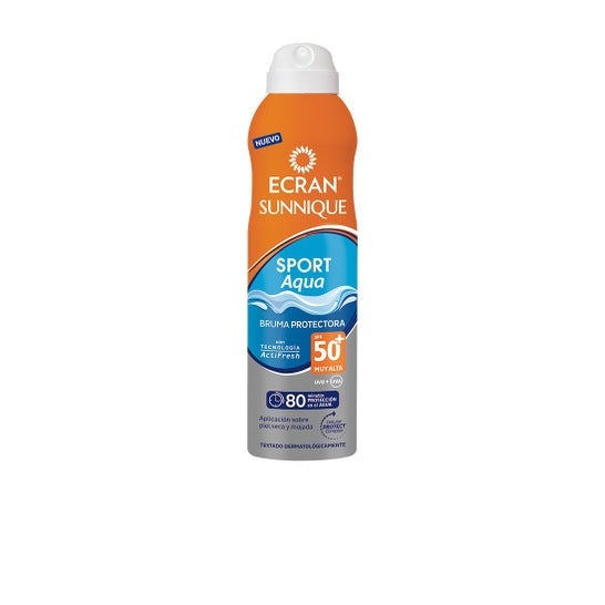 Ecran Sunnique Sport Aqua Protective Mist Spf50+ 250ml